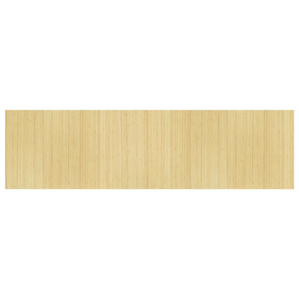Paravent Hell Natur Breite 600 cm Höhe 165 cm Bambus