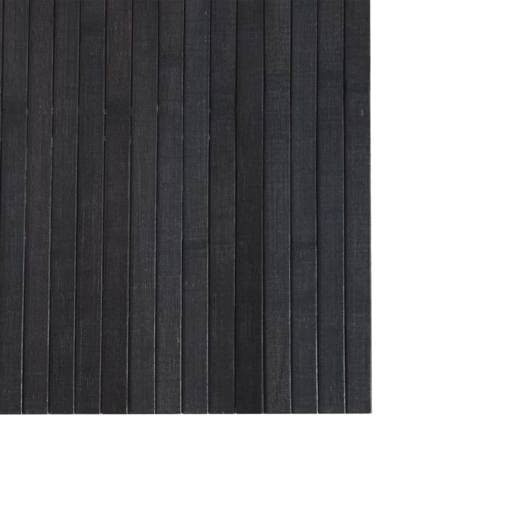 Paravent Grau Breite 600 cm Höhe 165 cm Bambus