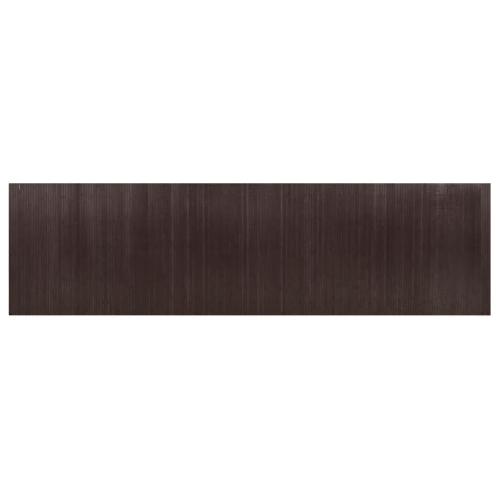Paravent Dunkelbraun Breite 600 cm Höhe 165 cm Bambus
