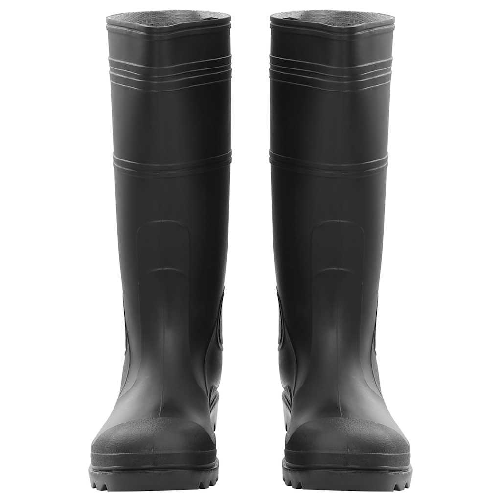 Gummistiefel Schwarz Größe 45 PVC