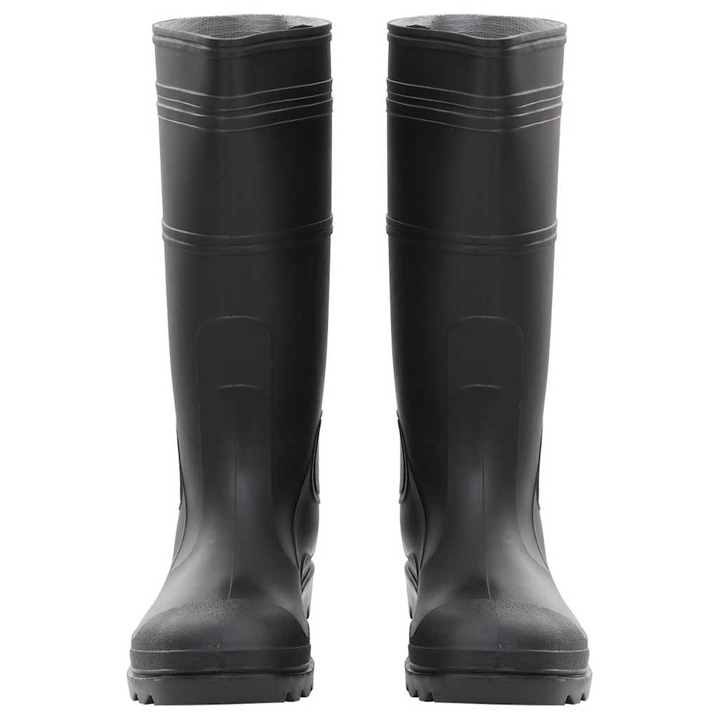 Gummistiefel Schwarz Größe 46 PVC