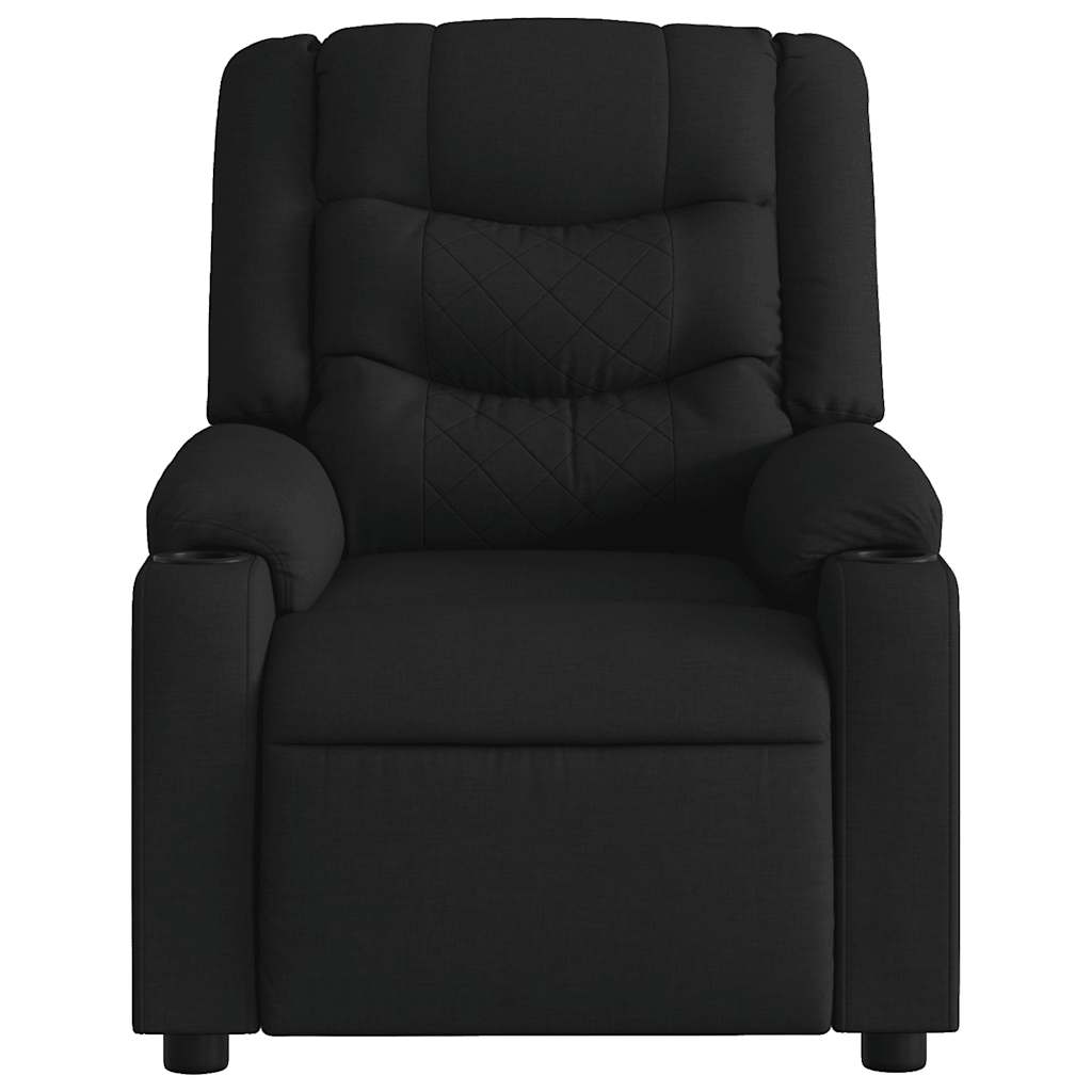 Relaxsessel Schwarz Stoff