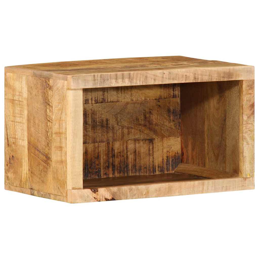 Nachttisch Braun 40 x 30 x 25 cm Massivholz Mango