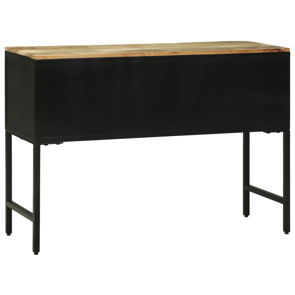 Konsolentisch mit Tür Braun 100 x 35 x 70 cm Massivholz Mango