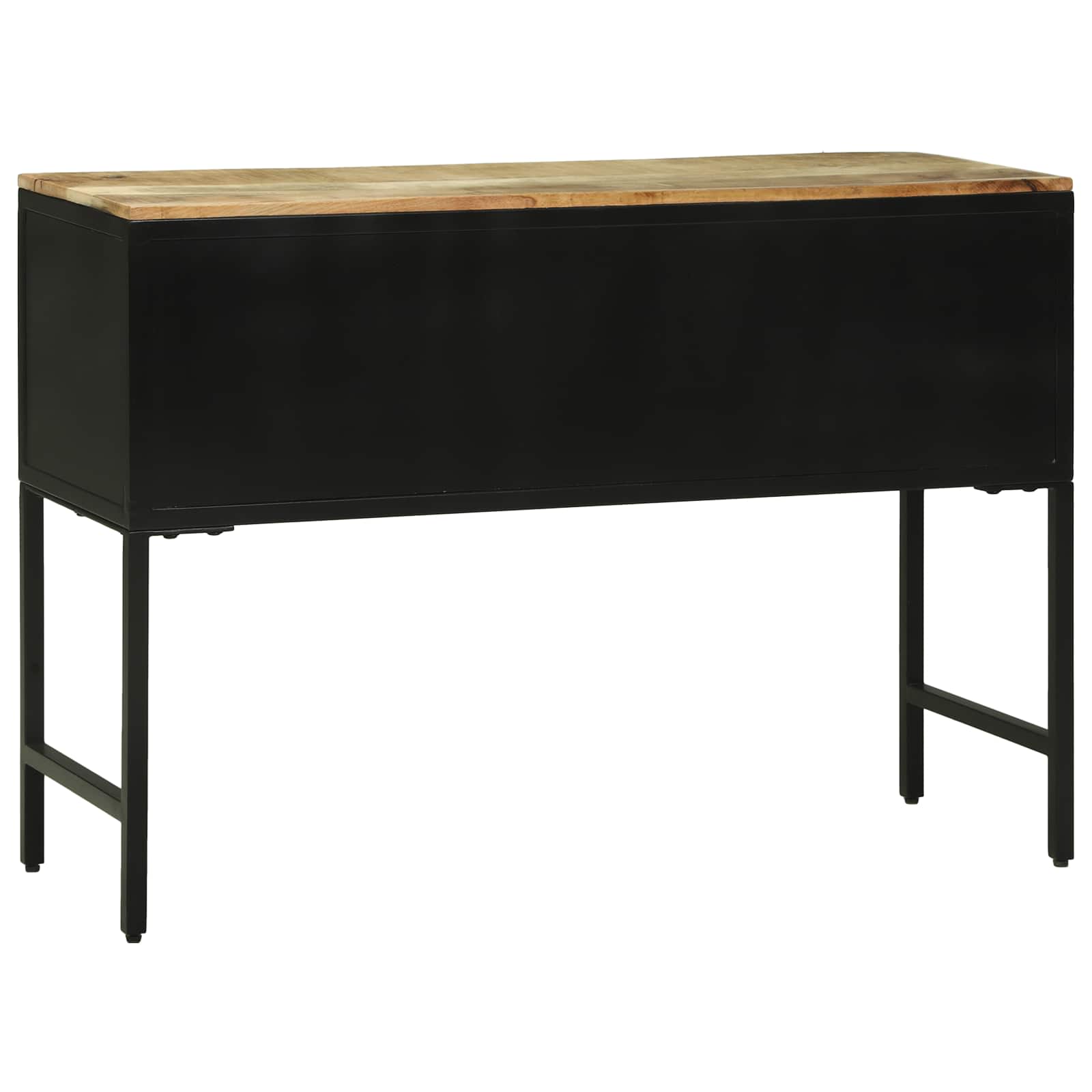 Konsolentisch mit Tür Braun 100 x 35 x 70 cm Massivholz Mango