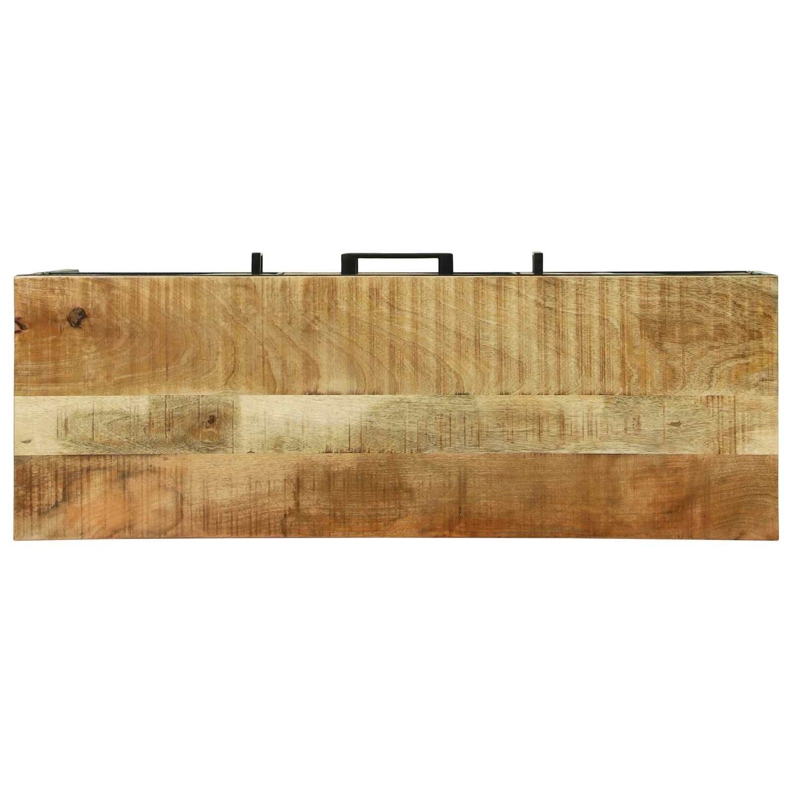 Konsolentisch mit Tür Braun 100 x 35 x 70 cm Massivholz Mango