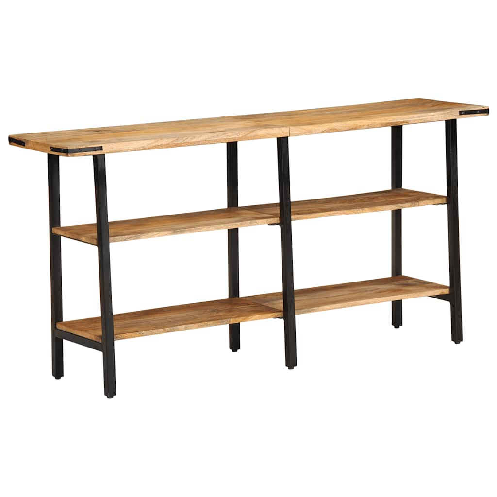 Konsolentisch 140x35x70 cm Massivholz Mango