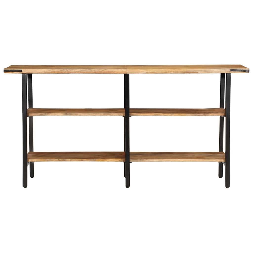 Konsolentisch 140x35x70 cm Massivholz Mango