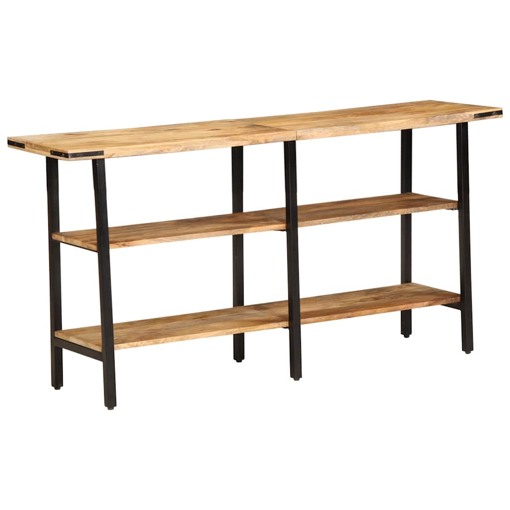 Konsolentisch 140x35x70 cm Massivholz Mango