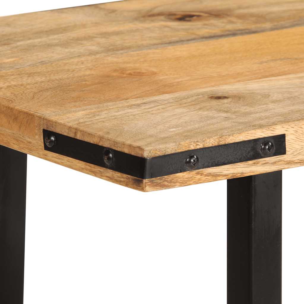 Konsolentisch 140x35x70 cm Massivholz Mango