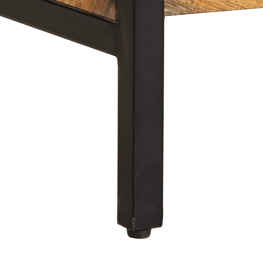 Konsolentisch 140x35x70 cm Massivholz Mango