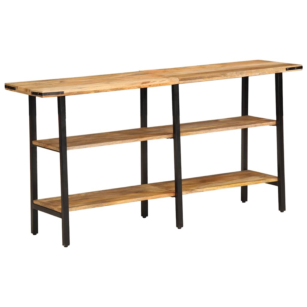 Konsolentisch 140x35x70 cm Massivholz Mango