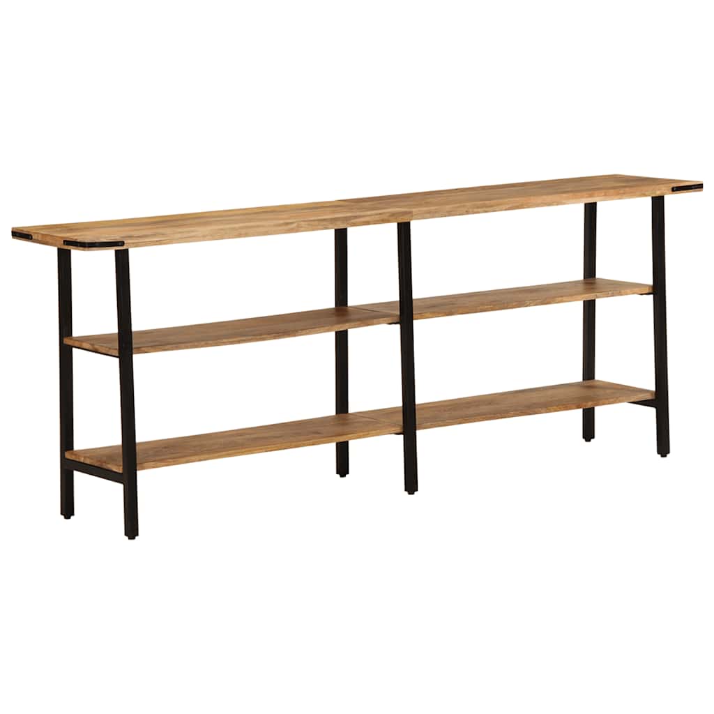 Konsolentisch 180x35x70 cm Massivholz Mango