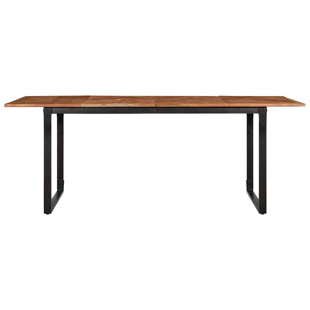 Esstisch 200x100x75 cm Massivholz Akazie