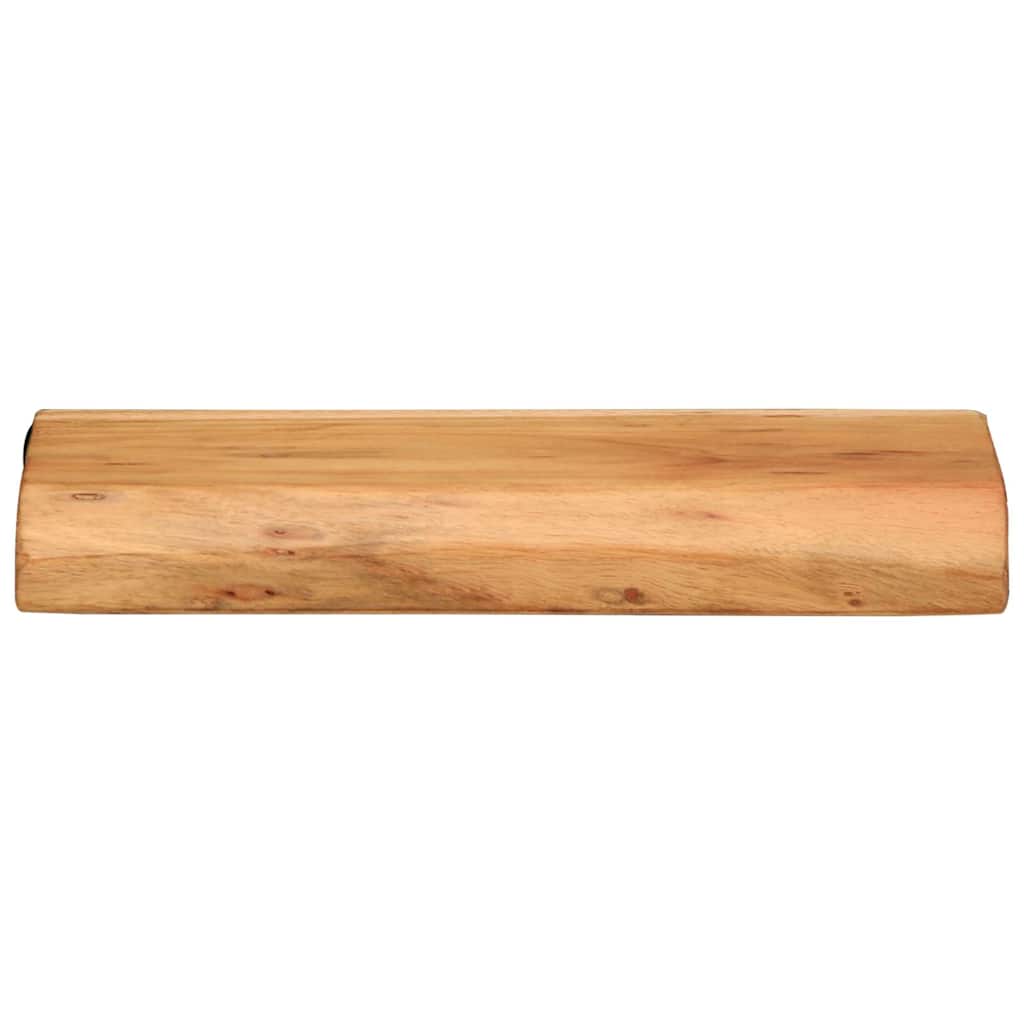 Wandregale 2 Stk. 30x20x3,5 cm Massivholz Akazie