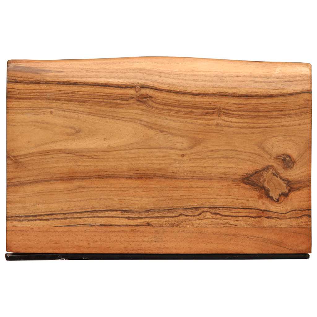 Wandregale 2 Stk. 30x20x3,5 cm Massivholz Akazie