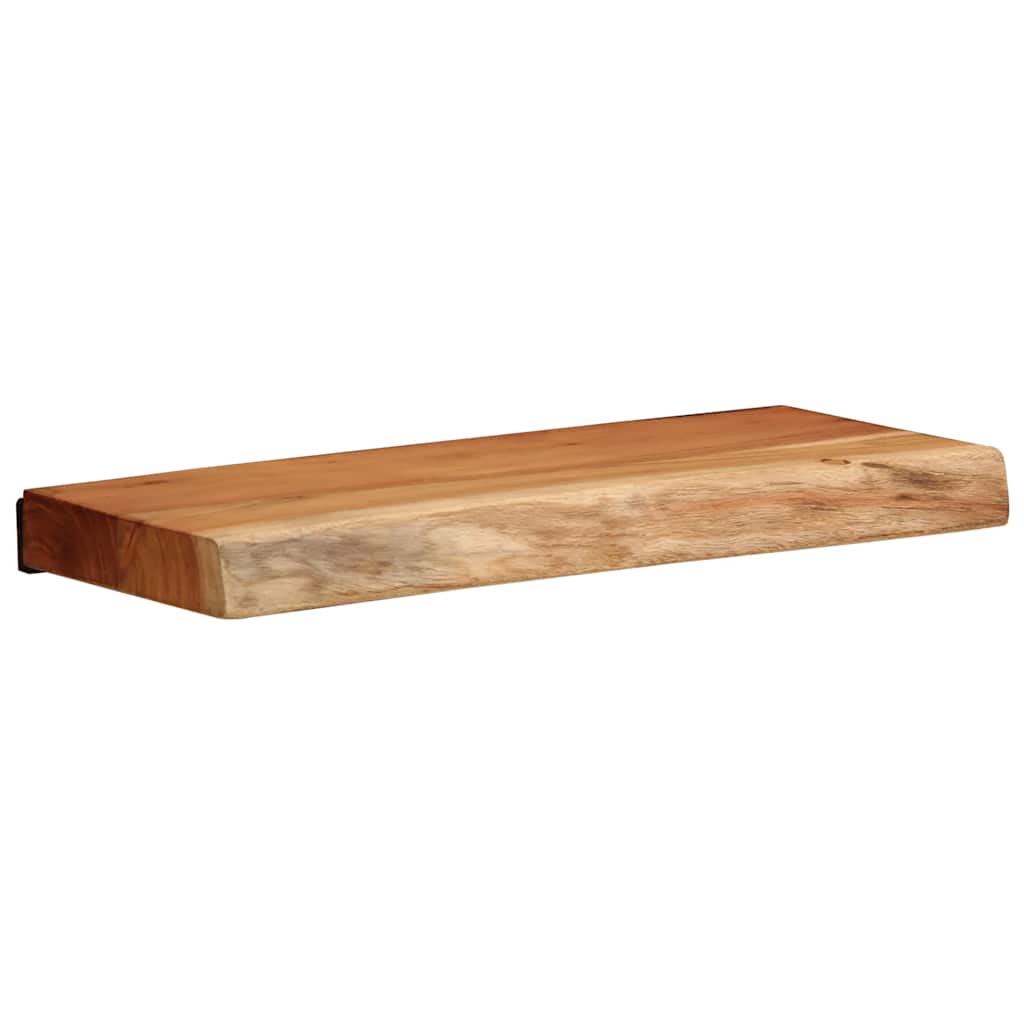 Wandregale 2 Stk. 40x20x3,5 cm Massivholz Akazie