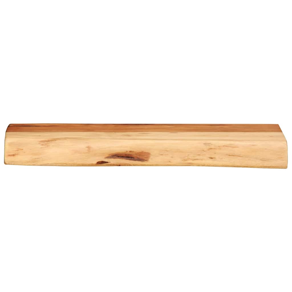 Wandregale 2 Stk. 40x20x3,5 cm Massivholz Akazie