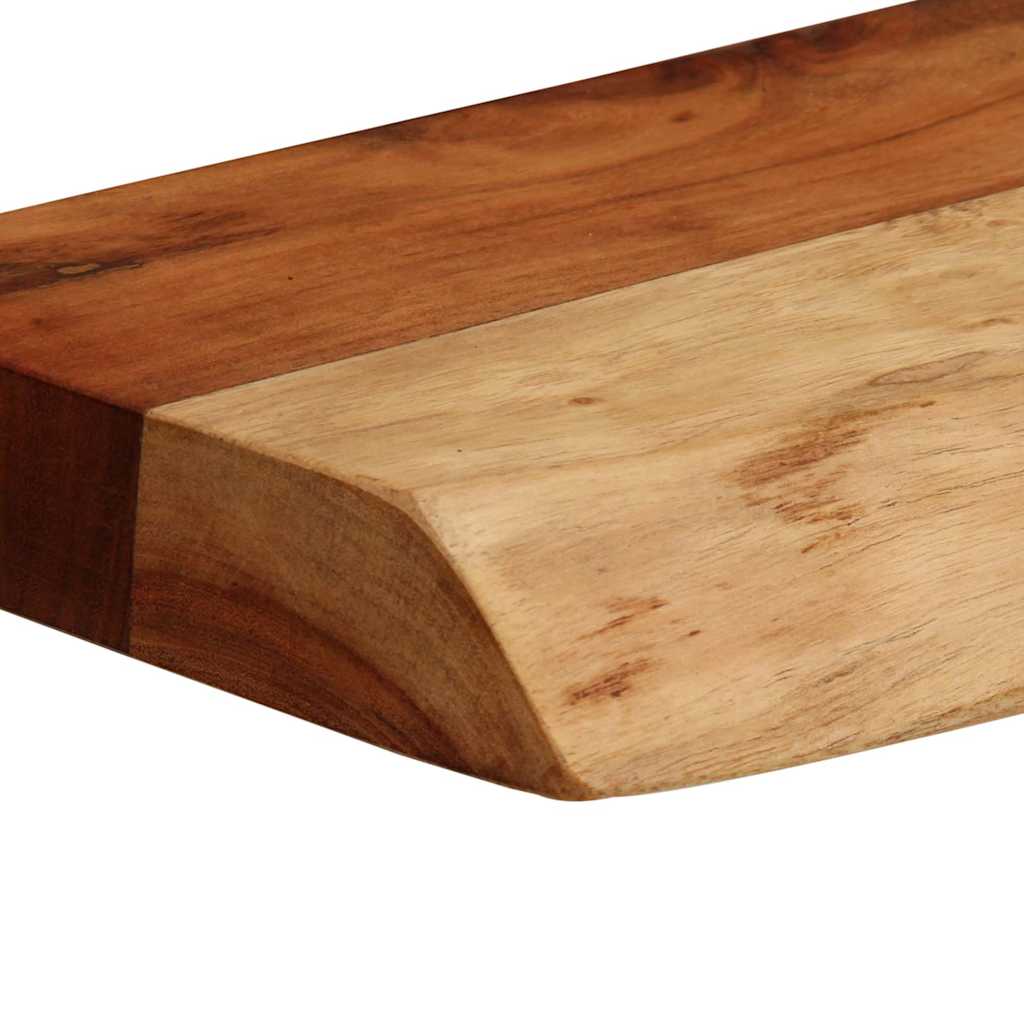 Wandregale 2 Stk. 40x20x3,5 cm Massivholz Akazie