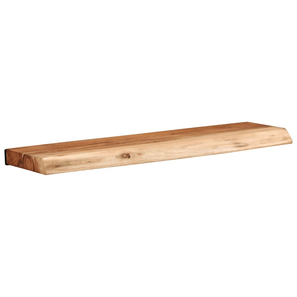 Wandregale 2 Stk. 60x20x3,5 cm Massivholz Akazie