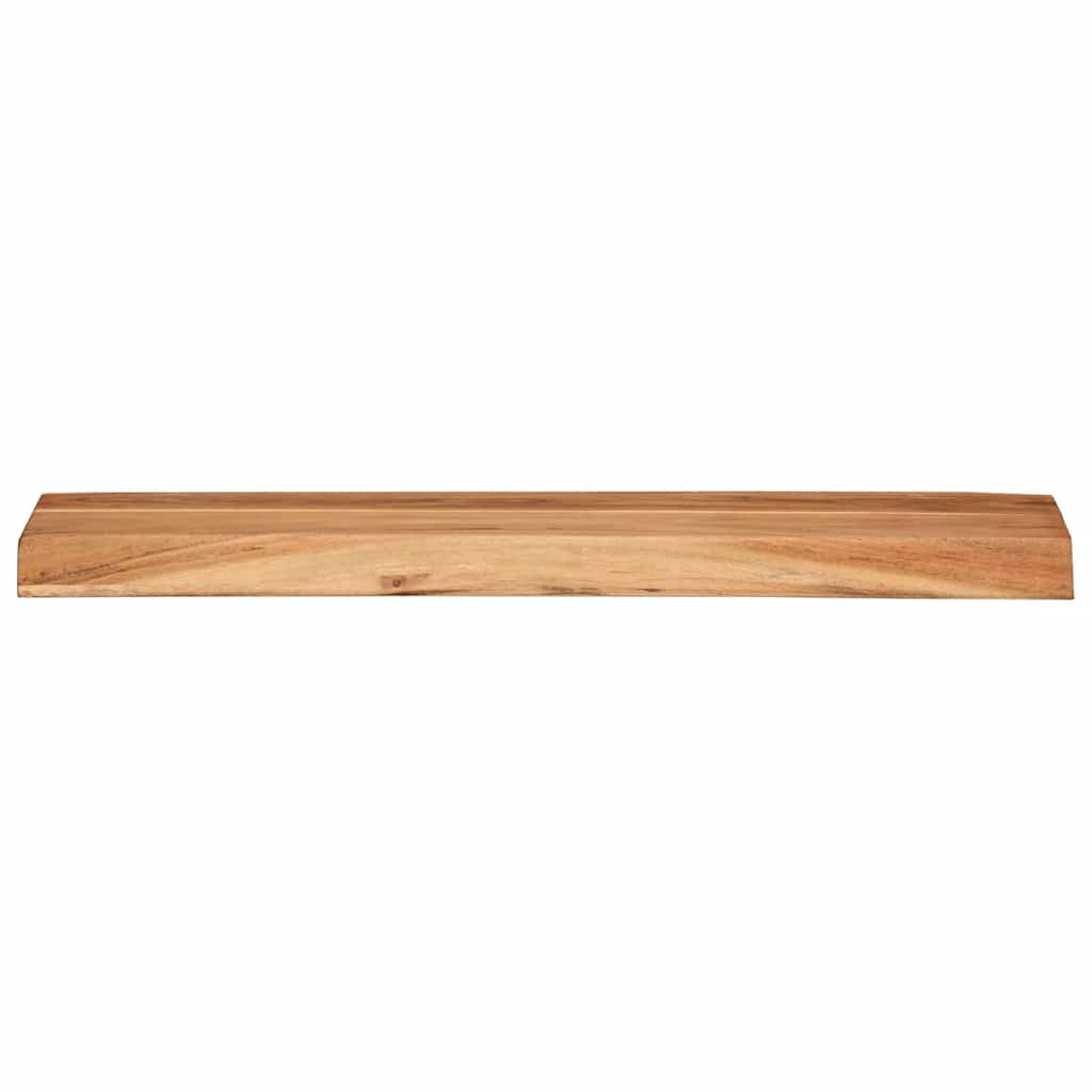 Wandregale 2 Stk. 60x20x3,5 cm Massivholz Akazie