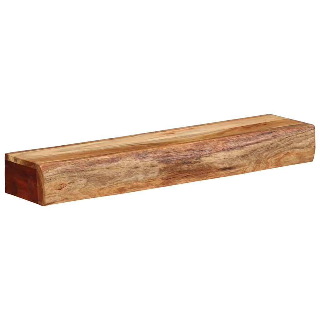 Wandregale 2 Stk. 60x17x8 cm Massivholz Akazie