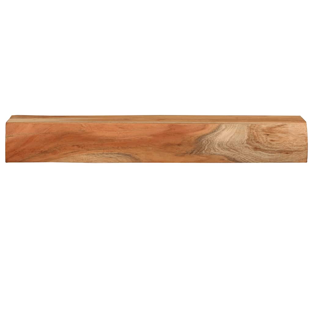 Wandregale 2 Stk. 60x17x8 cm Massivholz Akazie