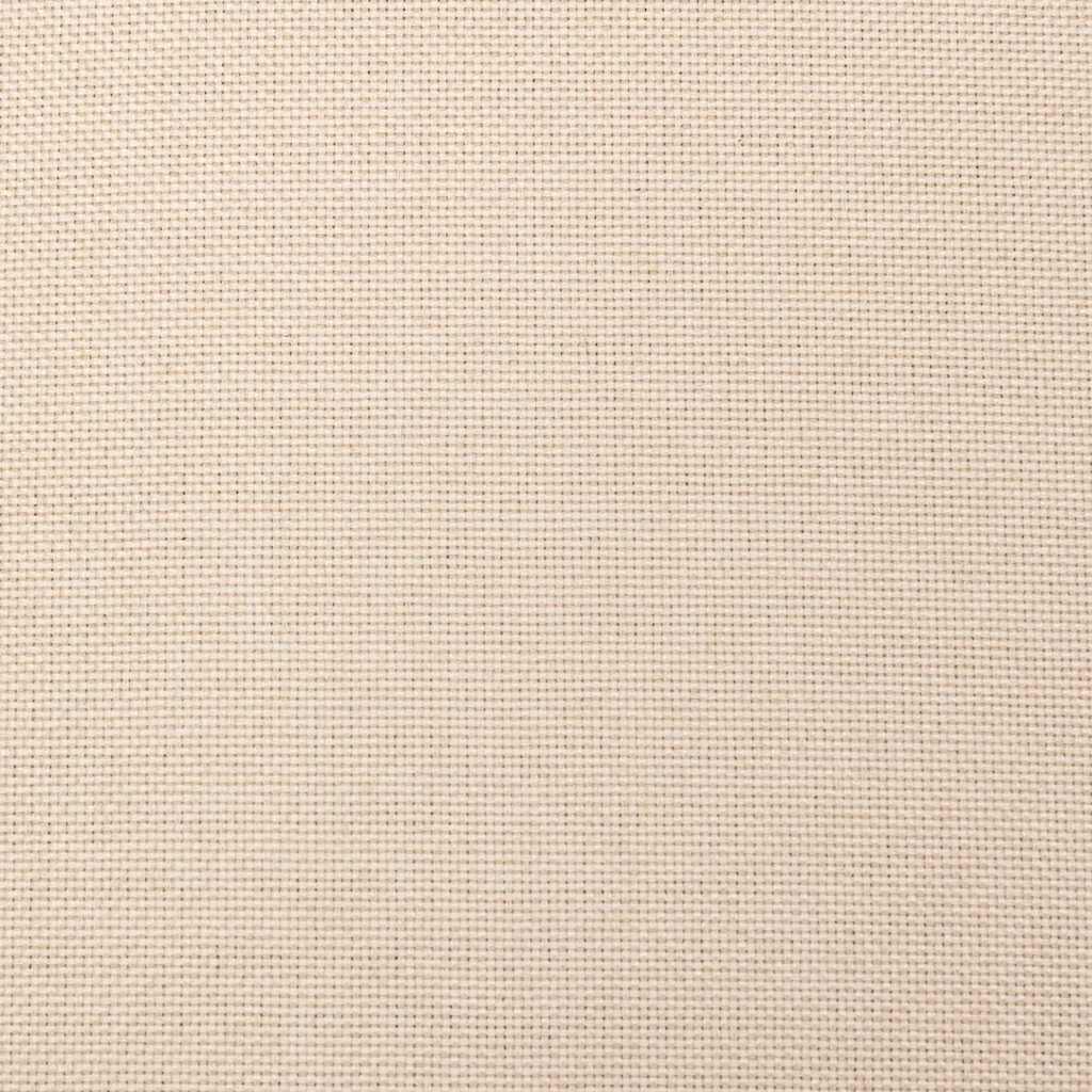 Schlafsofa 2-Sitzer mit 2 Kissen Creme Stoff