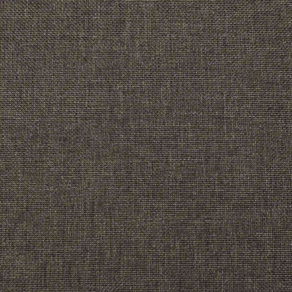 Schlafsofa 2-Sitzer mit 2 Kissen Braun Stoff