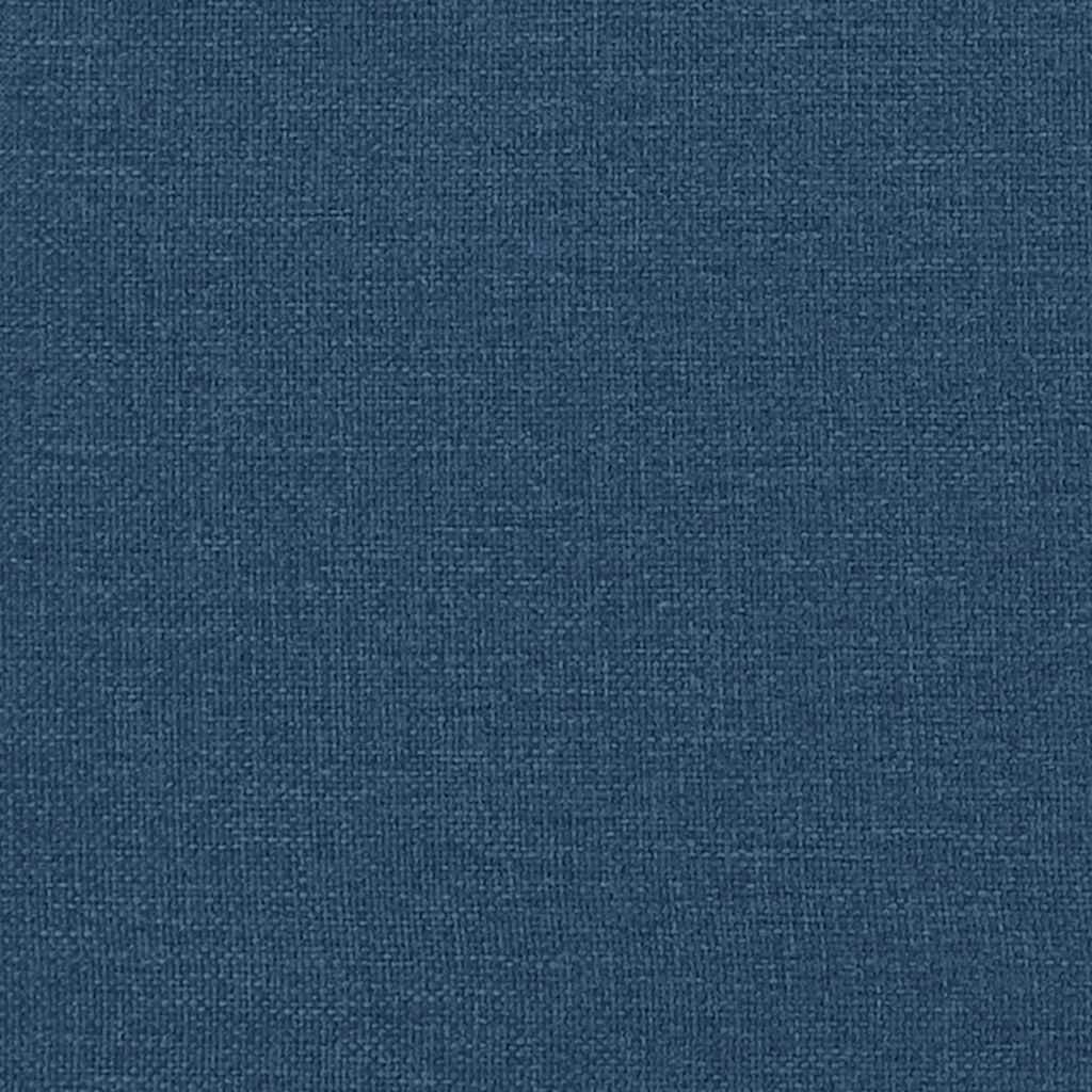 Chesterfield-Sessel Blau Stoff