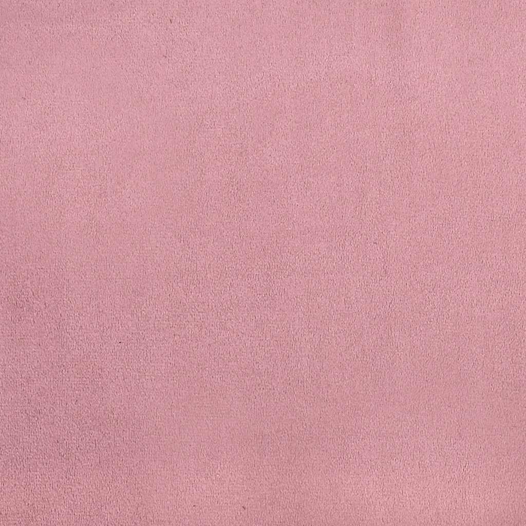 Sofa mit Kissen 3-Sitzer Rosa Samt