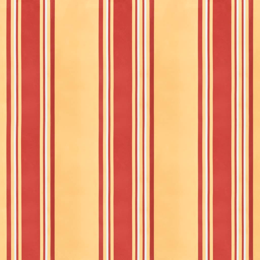Markisenvolant Gelb und Orange Gestreift 3,5 m