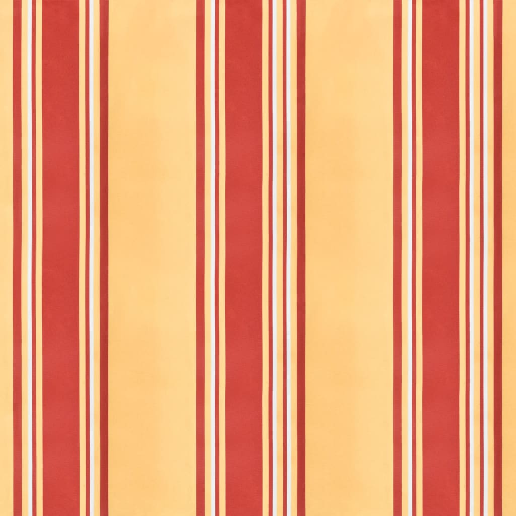 Markisenvolant Gelb und Orange Gestreift 4 m