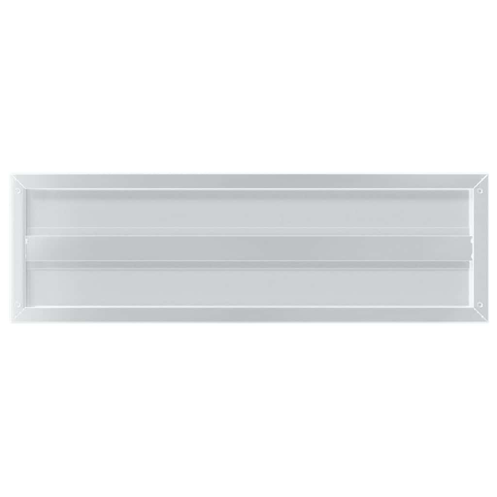 Wandregale 2 Stk. 75x23,5 cm Silbern Edelstahl