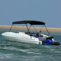 2-Bow Bimini Top Schwarz 180x150x110 cm
