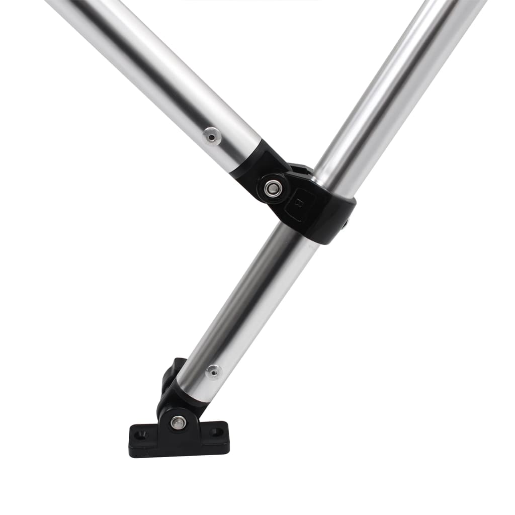 4-Bow Bimini-Top Schwarz 243x244x137 cm