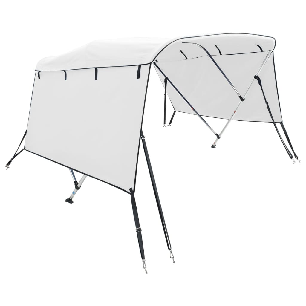 3-Bow Bimini-Top mit Seitenteilen 183x(185-198)x137 cm