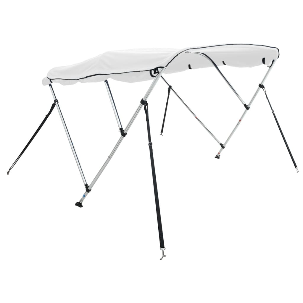 3-Bow Bimini-Top mit Seitenteilen 183x(185-198)x137 cm