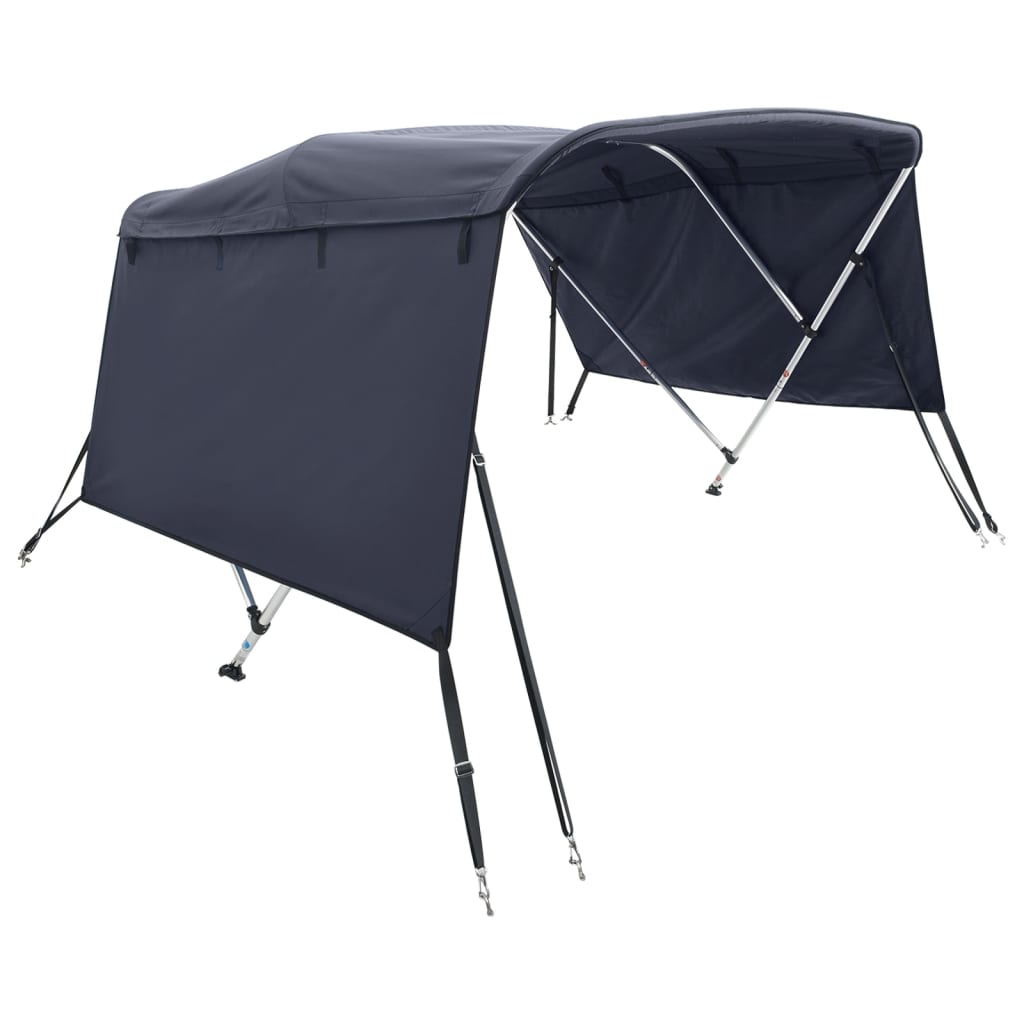 3-Bow Bimini-Top mit Seitenteilen 183x(185-198)x137 cm