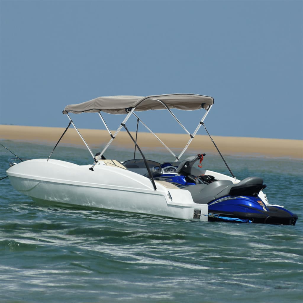 3-Bow Bimini-Top mit Seitenteilen 183x(154-167)x137 cm