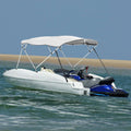 4-Bow Bimini-Top mit Seitenteilen 243x(170-182)x137 cm