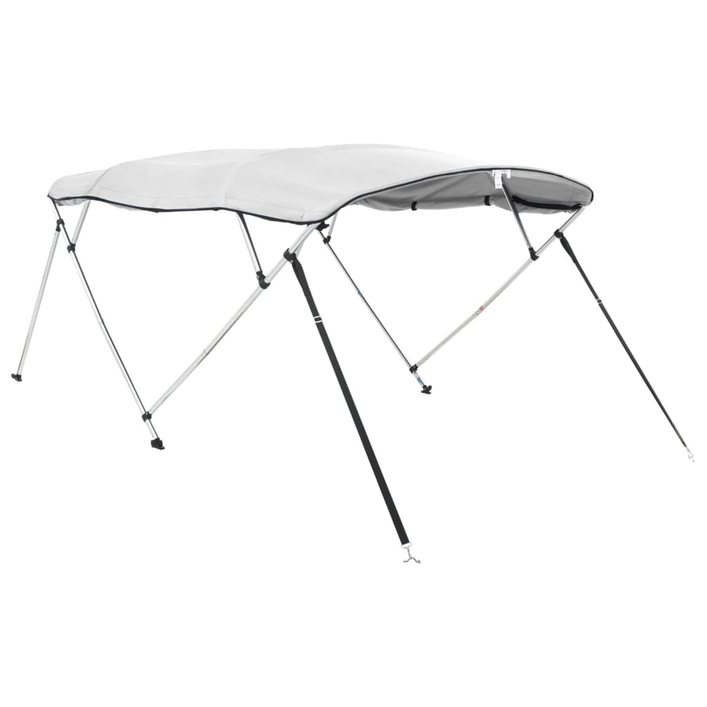 4-Bow Bimini-Top mit Seitenteilen 243x(185-198)x137 cm