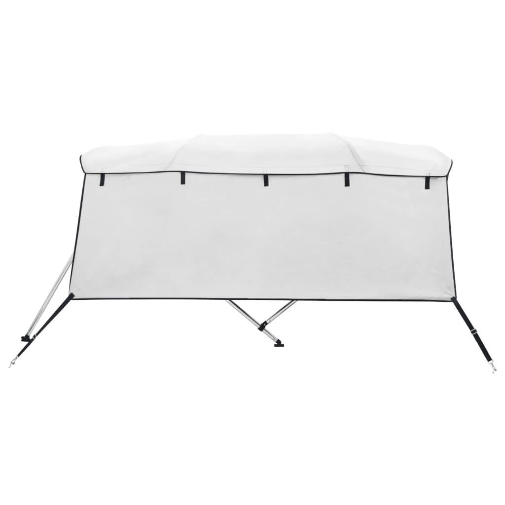 4-Bow Bimini-Top mit Seitenteilen 243x(185-198)x137 cm