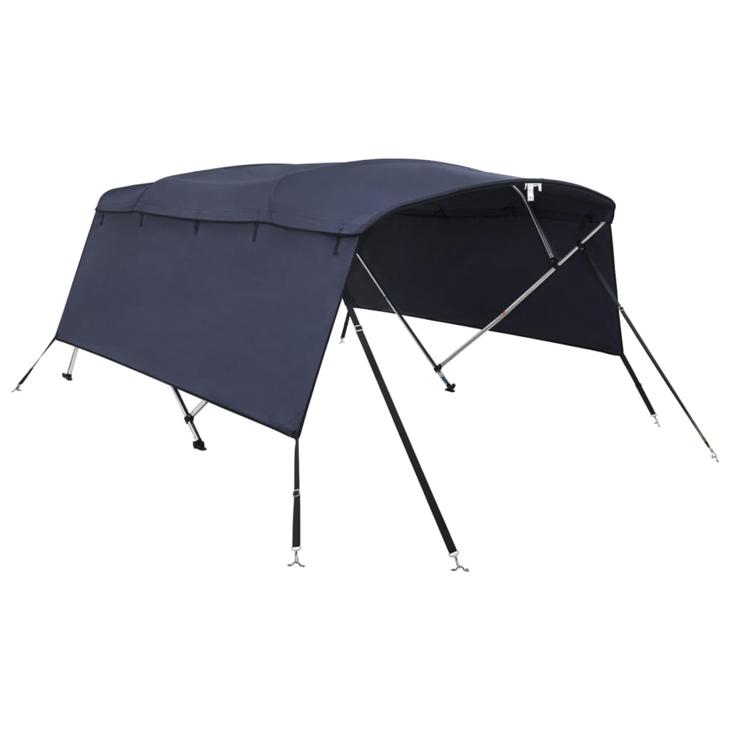 4-Bow Bimini-Top mit Seitenteilen 243x(170-182)x137 cm