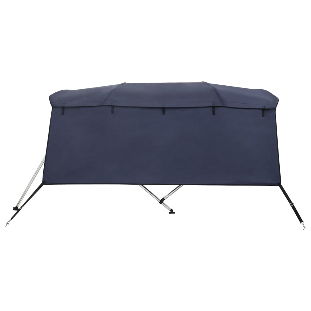 4-Bow Bimini-Top mit Seitenteilen 243x(170-182)x137 cm