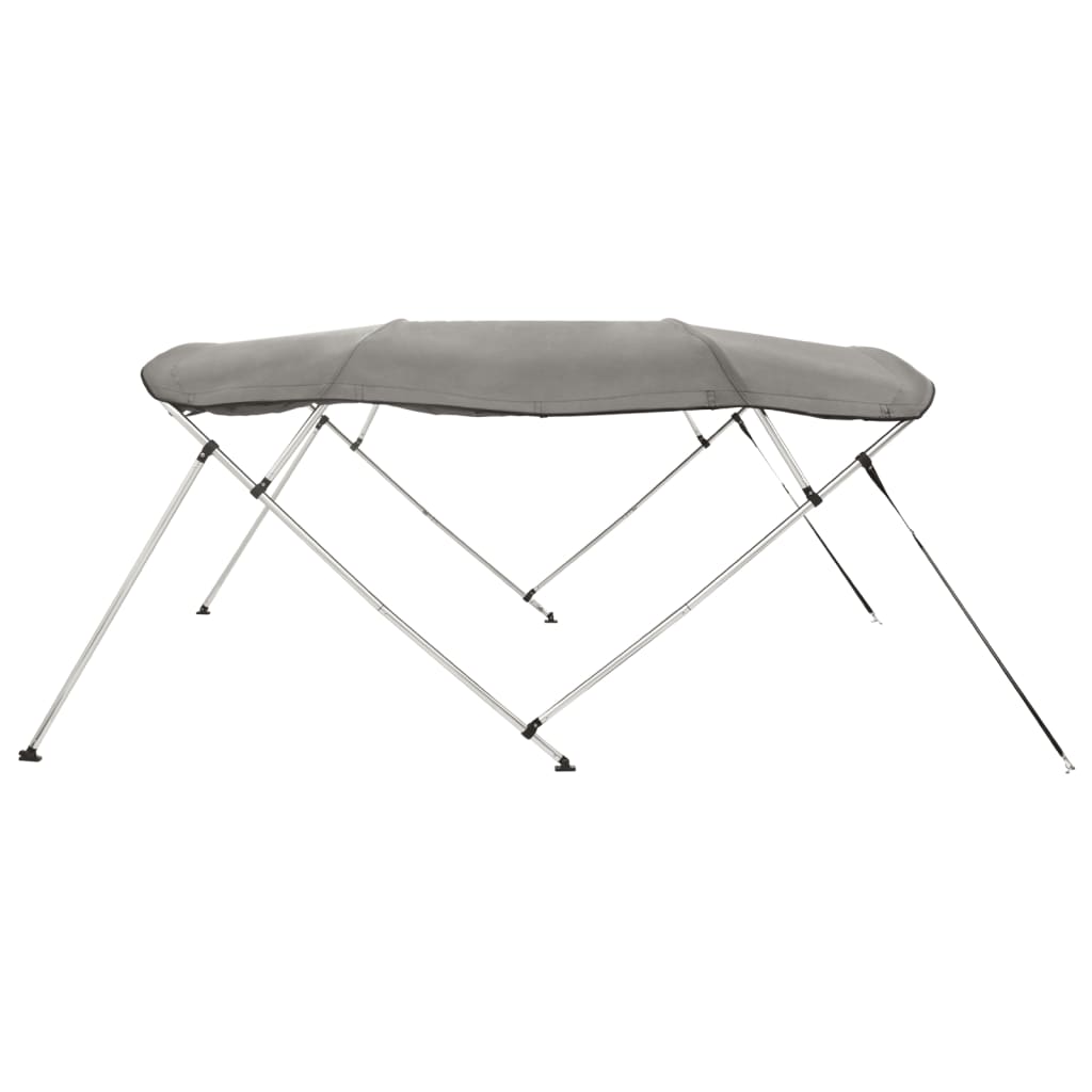 4-Bow Bimini-Top mit Seitenteilen 243x(185-198)x137 cm