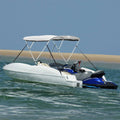 3-Bow Bimini-Top mit Mesh-Seitenteilen 183x(185-198)x137 cm