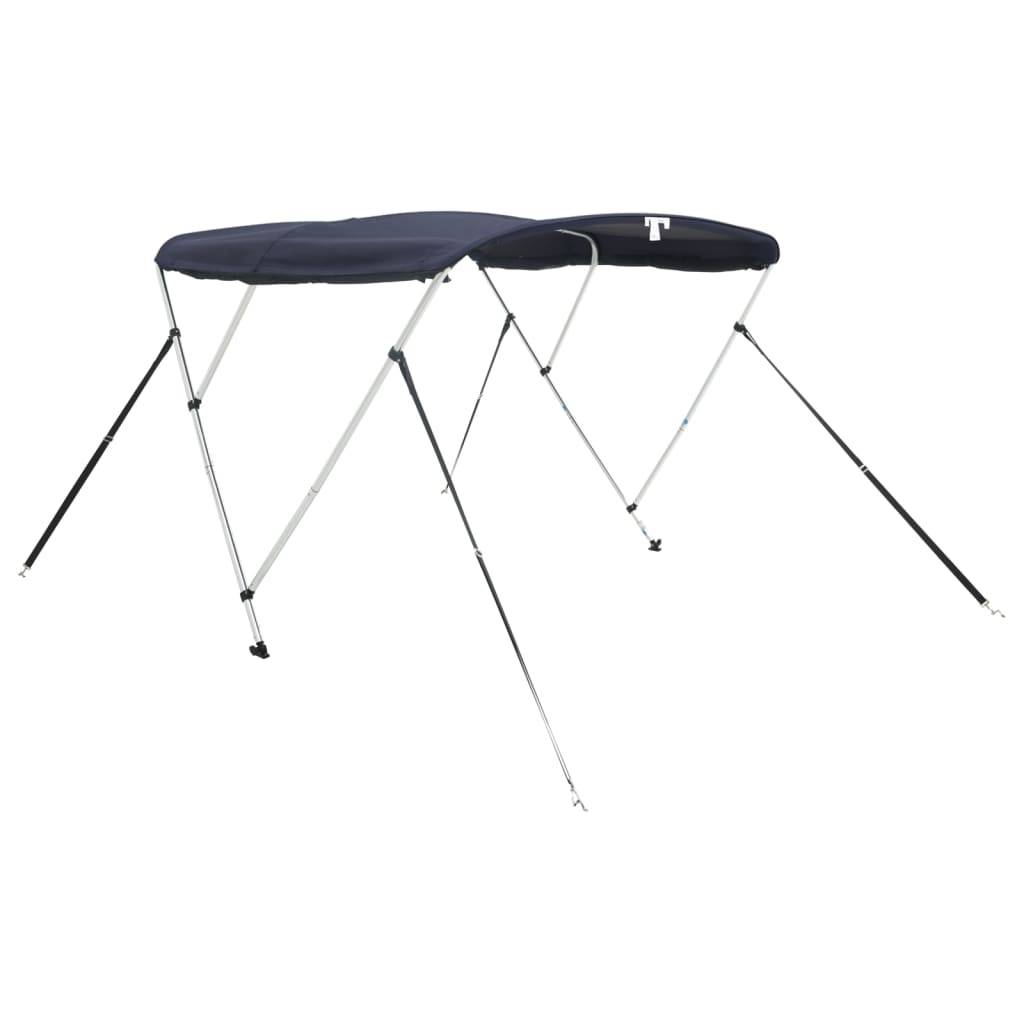 3-Bow Bimini-Top mit Mesh-Seitenteilen 183x(185-198)x137 cm