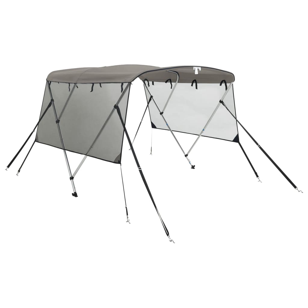 3-Bow Bimini-Top mit Mesh-Seitenteilen 183x(170-182)x137 cm