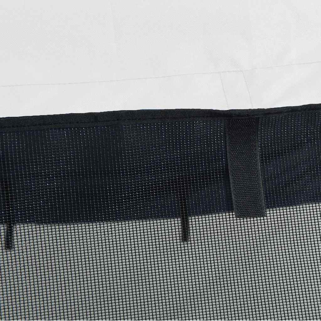 4-Bow Bimini-Top mit Mesh-Seitenteilen 243x(230-244)x137 cm